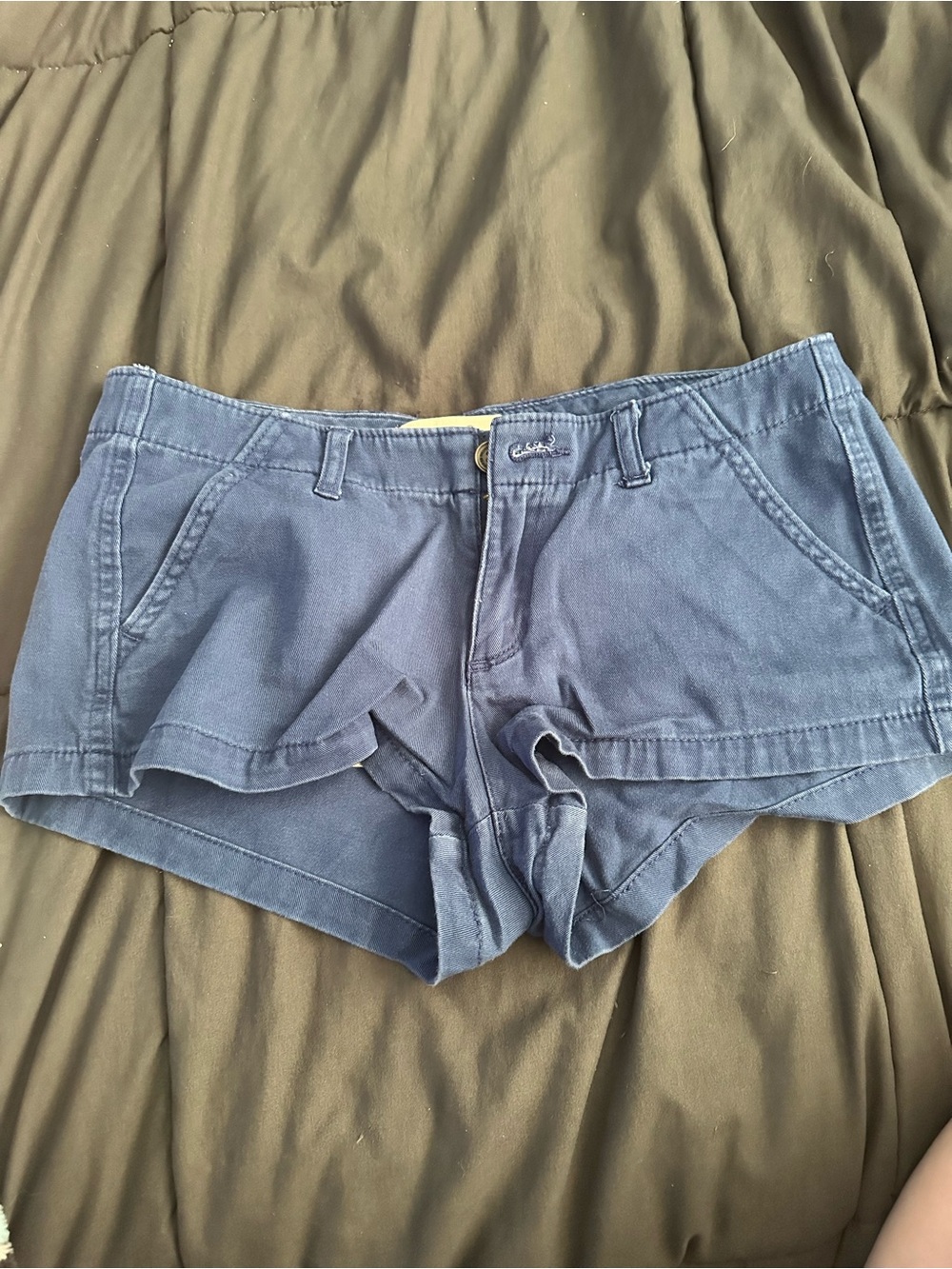 Hollister Navy High-Rise Casual Women's Shorts  Junior's Size 5